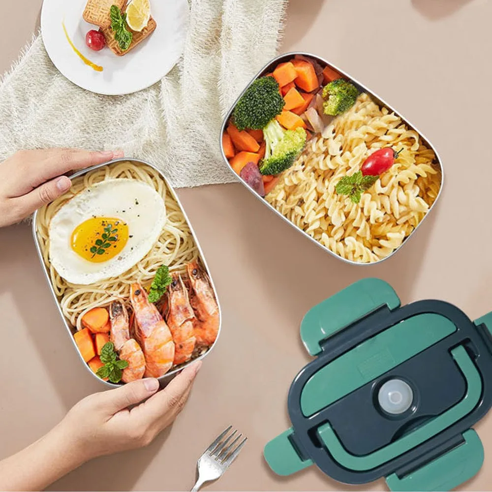 HeatBox Pro — Portable Electric Lunch Box | Heat Food Anywhere in 30 Min (12V/24V/220V) - Image 2